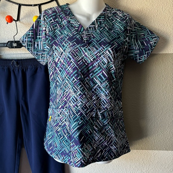 FIGS Women’s XXS Technical Collection Navy Blue Jogger Scrub Pants #W20SW2030 - Picture 2 of 8